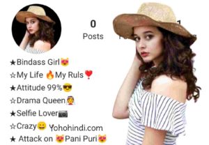 Instagram Bio For Girls Attitude