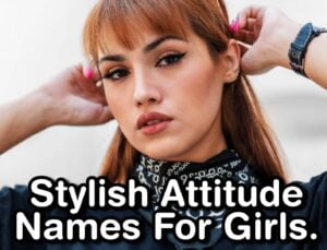 Stylish attitude names for instagram for girl