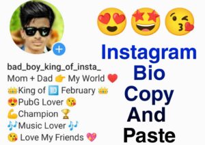 Instagram bio copy and paste