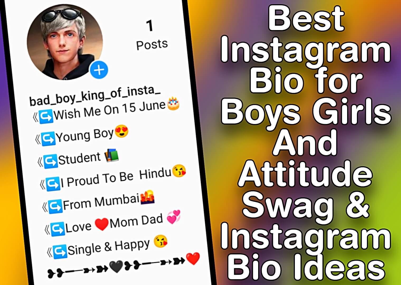 Friends, if you are also looking for Instagram bio or Best bio for Instagra...