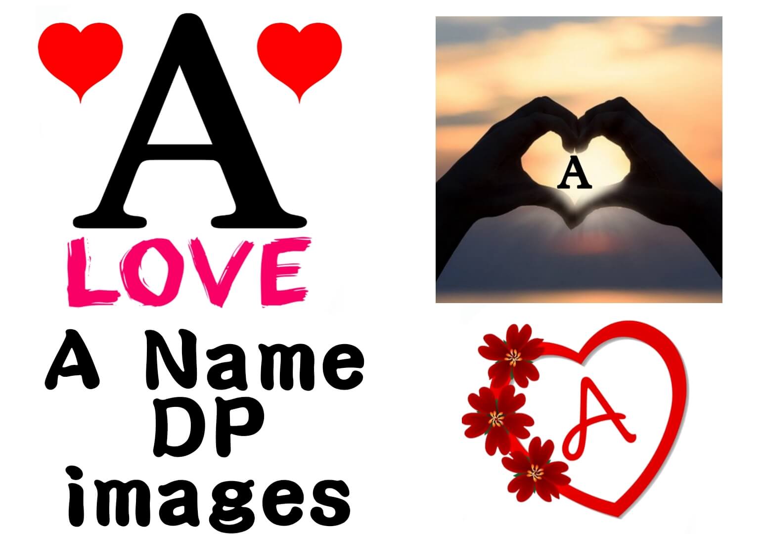 A Name DP Images | A Name DP For Whatsapp | A DP Photos » 