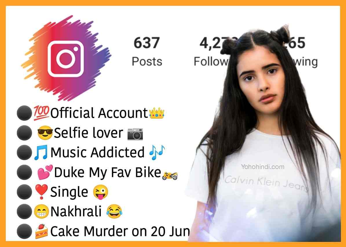 750+ Best Instagram Bio For Girls | Attitude Stylish Bio 2023 »  