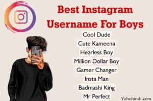 Instagram username for boys